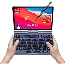 8インチ ミニノートパソコン 日本語キーボード・日本語システム