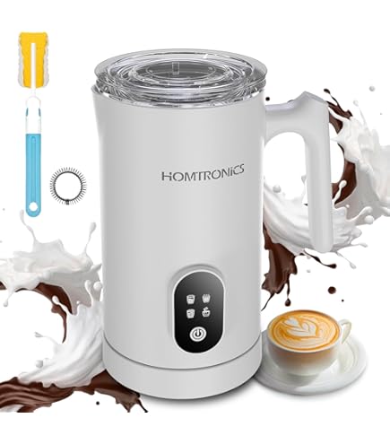KRUPS XL2000 Electric Milk Frother for Cappuccino Latte and Hot