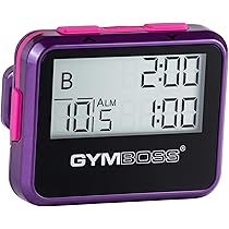 Amazon | Gymboss インターバルタイマーとストップウォッチ - ブラック