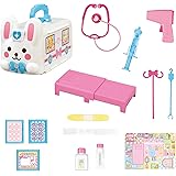 【Amazon.co.jp 限定】 パイロットコーポレーション(PILOT CORPORATION) メルちゃん おせわパーツ ピピピでしんだん！おしゃべりいっぱい うさぎさんきゅうきゅうしゃ（ピンクのまつばづえセット）