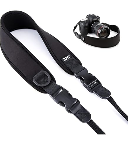 Amazon | Nikon ネックストラップ 一眼レフ用 シンプル ブラック AN  