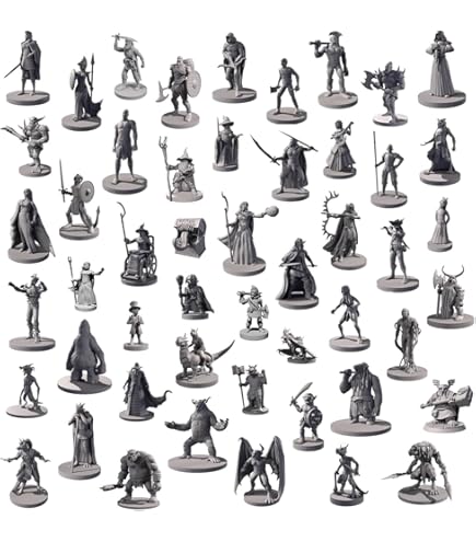 Amazon | WizKids ダンジョンズ&ドラゴンズ - 2D Essentialsミニチュア