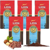 Amazon | ライオンコーヒー チョコレートマカダミアナッツ 140g×5個