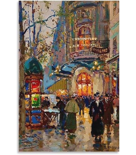 Amazon.co.jp: Maurice Utrilloモーリス・ユトリロ画家の作品（パリの