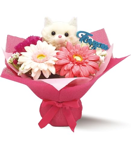 Amazon.co.jp: Ruplan プリザーブドフラワー 『minette ミネット 猫