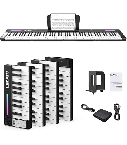 Amazon | TAHORNG OP88BK オリピア ORIPIA 折り畳み式電子ピアノ MIDI
