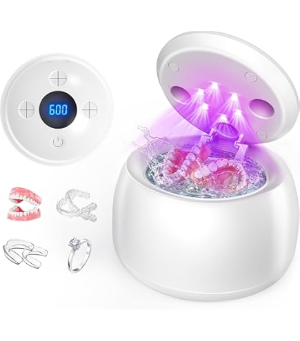 Amazon.co.jp: デントヘルスデンチャーケア 超音波入れ歯クリーン除菌
