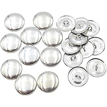 くるみボタンです。 Amazon | くるみボタン つつみボタン 足つきタイプ 手芸用 20組セット