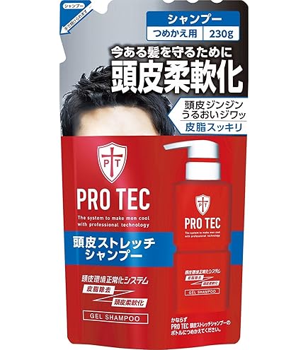 プロテクシャンプー詰め替え用 Amazon | プロテク(PRO TEC) (医薬部外品) 頭皮ストレッチ シャンプー