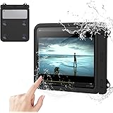 ATiC タブレット防水ケース お風呂ケース IP68防水レベル 吸盤式 透明防水カバー 浴室 お風呂 iPad 7/8/9/10世代/iPad Air5/4/iPad Pro11など12インチまでのタブレット適用 Black