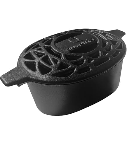 Amazon | Plow & Hearth 松ぼっくりの薪ストーブスチーマーケトル