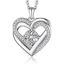ネックレス レディース モアサナイト　1ct シルバー925純銀チェーン ネックレス レディース モアサナイト 1ct シルバー925純銀