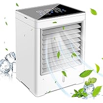 ミニエアコン 水冷ファン タッチスクリーン タイマー 極地クーラー 加湿器 51GBpqLp9+L._UF350,350_QL50_.jpg