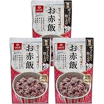 赤飯 Amazon.co.jp: はくばく お赤飯 無洗米 308g×3袋 : 食品・飲料・お酒