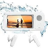 【2023年最新型】 créer[クレエ] スマホ 防水ケース お風呂 【映画/動画鑑賞向け】 iPhone 防水性能 IPX5 壁掛け スマホスタンド タッチ快適