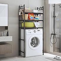 洗濯機2台　　ラック Amazon｜山崎実業(Yamazaki) 洗濯機横 マグネット 収納ラック 2