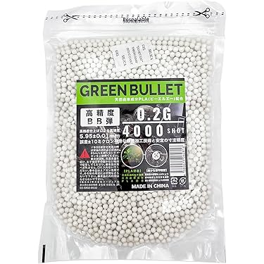 絶狼です！S＆T BIO BB弾 0.25g.4000発×８袋まとめ 絶狼です！S＆T BIO BB弾 0.25g.4000発×8袋まとめ 絶