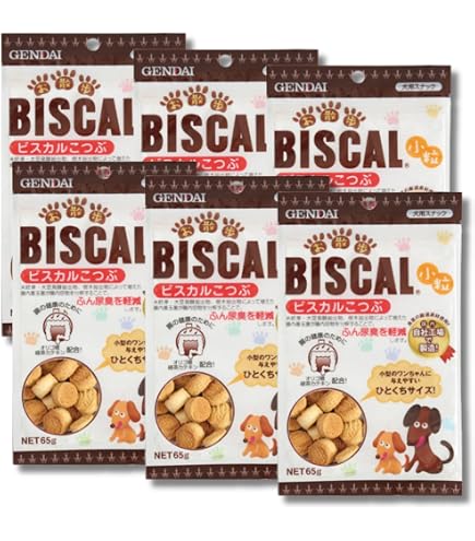 Amazon | ビスカル ふん尿臭を軽減する栄養ビスケット・犬用 2．5kg×4