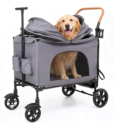 Amazon.co.jp: タンスのゲン ペットカートワゴン 犬カート 耐荷重150kg 