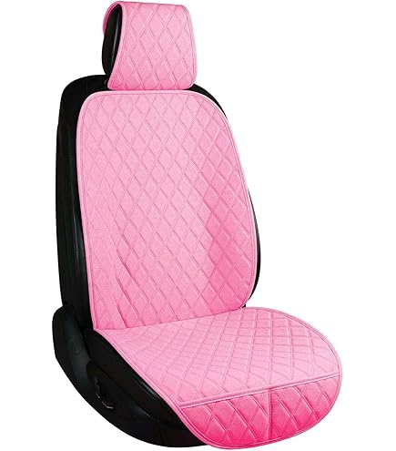 FH Group FB150PINKBLACK102 Universal Fit Heart Patterned