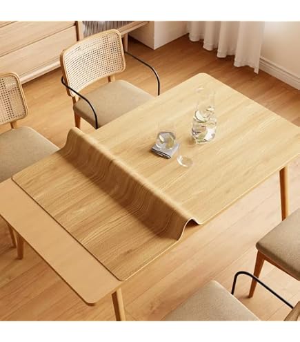 Amazon｜木目調 テーブルクロス PVC製 60×120cm 長方形 耐熱 防塵 防水