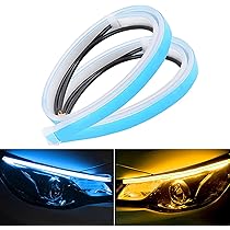 光が流れる!LEDシーケンシャル ウインカー クリア Amazon | QuickYen シーケンシャルウインカー ledテープ 流れる