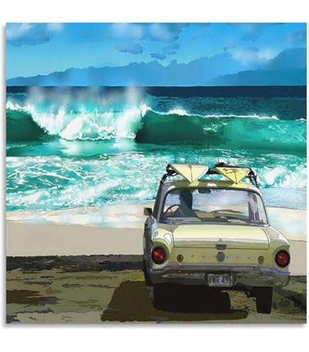 Amazon.co.jp: 鈴木英人◇【コートダジュールの小高い丘】◇アート