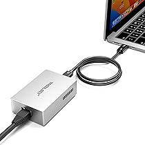 【美品】Thunderbolt 3／4対応USB接続10GBASE-Tアダプター 美品】Thunderbolt 3／4対応USB接続10GBASE-Tアダプター