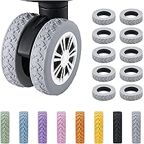 Amazon | [Nikogado] キャスターカバー スーツケース タイヤカバー