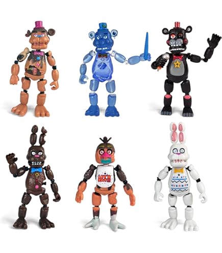 Amazon.co.jp: Lev 5 FNAFアクションフィギュア おもちゃセット Five