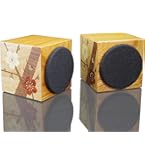 Amazon.co.jp: 高井工芸 ハイクラフト 天然木 本欅 キューブスピーカー