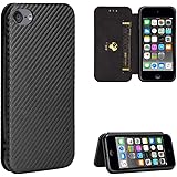 Pelanty For iPod Touch 5 6 7 ケース 手帳型 炭素繊維調 iPod touch 7 携帯カバー iPod touch 6 背面ケース 軽量 薄型 財布型 カード収納 アイポッドタッチ 第7世代/ 第6世代/ 第5世代 スマ