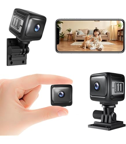 SRAR 小型防犯カメラ 4K 1080PフルHD 130°広角 1600mAk Amazon.co.jp: SRVR小型カメラ 1080P 超軽量カメラ 128GB対応 長時間