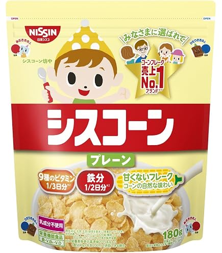 Amazon.co.jp: 日清シスコ シスコーンサクサクスターメープル味 120g