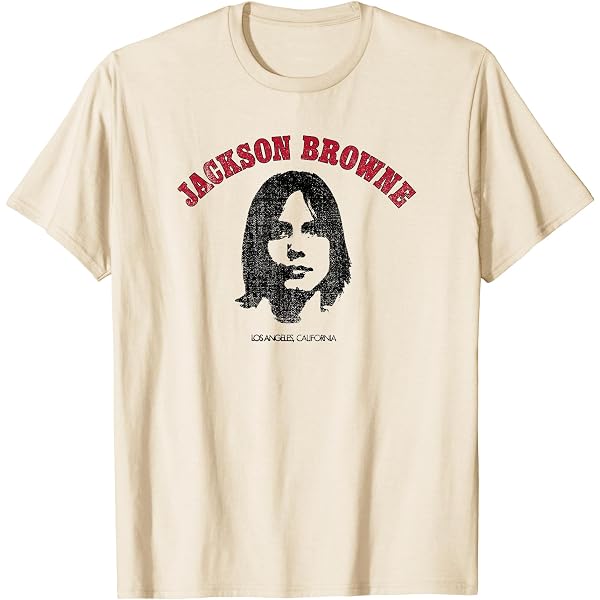 Amazon | ジャクソン・ブラウン - 1972 Tシャツ | Tシャツ・カットソー
