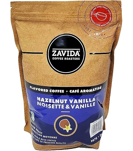 Amazon | ZAVIDA ザビダ ヘーゼルナッツ バニラホールビーン コーヒー