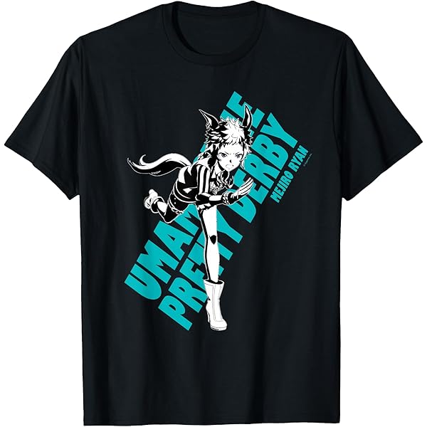 Amazon | ウマ娘 プリティーダービー エアシャカール Tシャツ