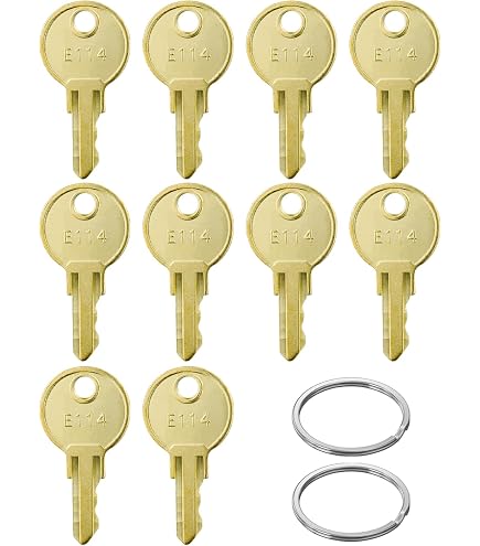 ASI E114 Key, Commercial-Strength Key Fits All ASI Towel Dispensers & ASI Toilet Paper Dispensers Ea