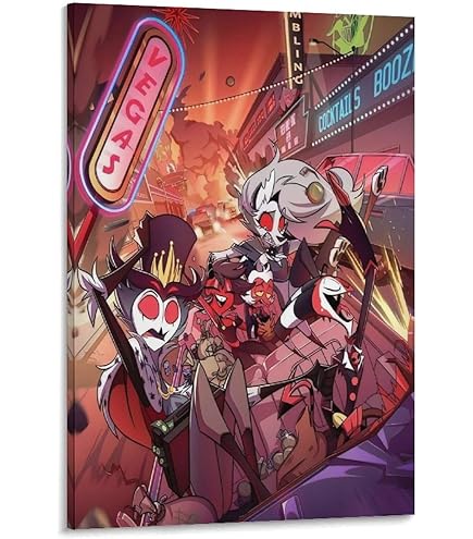 Amazon.co.jp: Helluva Boss (ハズビンホテル) アニメポスター TV映画