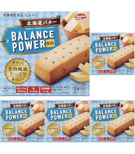 Amazon.co.jp: バランスパワー アーモンドカカオ味 袋入 6袋（12本