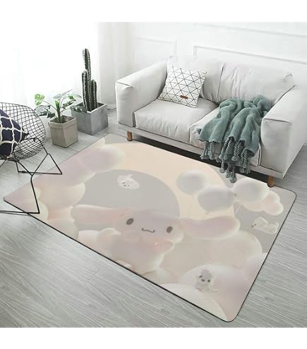 Amazon | シナモロール シナモン ラグマット おしゃれ ラグ カーペット