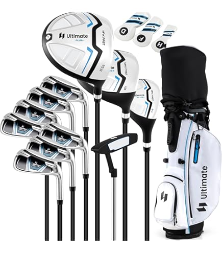 【送料込み】Afecto メンズゴルフクラブフルセット キャディバッグ付セット Amazon.co.jp: 【右用】Afecto プチデビューセット メンズクラブ2本＋