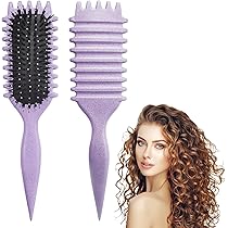Amazon | カーリーヘアブラシ、カール定義ブラシ、カーリーヘア用