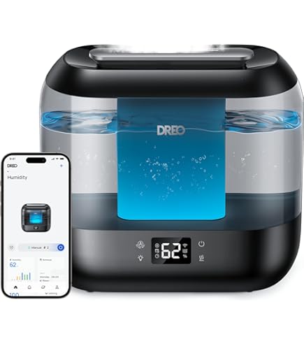 Amazon | Dreo Cool & Warm Mist Humidifier, 6L Tank, Humidifier for