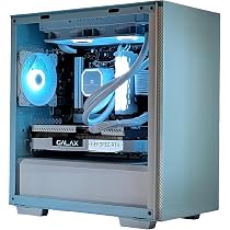 Amazon.co.jp: 【スモールラボ】水色ゲーミングPC／AMD Ryzen7 5700x