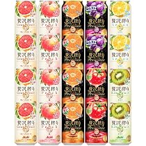Amazon.co.jp: 贅沢搾り 7種 飲み比べ 20本セット アサヒ チューハイ