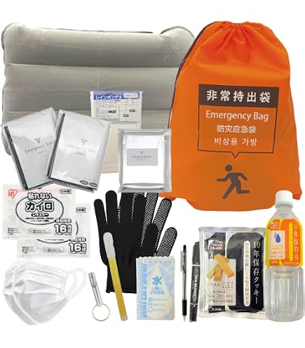 Amazon.co.jp: 和弘プラスチック工業 SOLEMI 防災リュック 33点セット