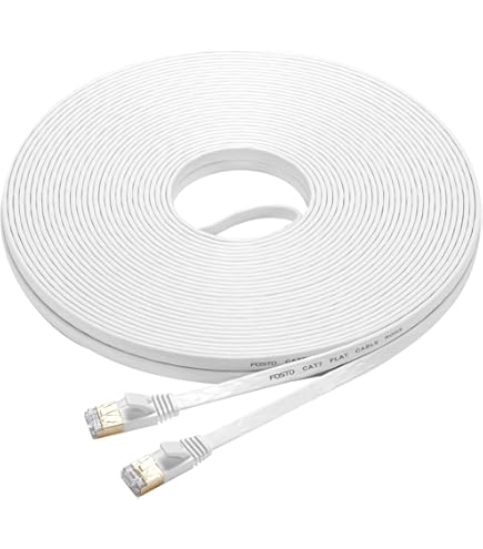 Amazon.co.jp: LAZOS 高耐久高速フラットLAN ケーブル category 7 準拠