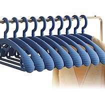 Amazon.co.jp: OYUEGE 洗濯ハンガー 10本組 360度回転フック 乾湿両用