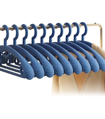 Amazon.co.jp: OYUEGE 洗濯ハンガー 10本組 360度回転フック 乾湿両用